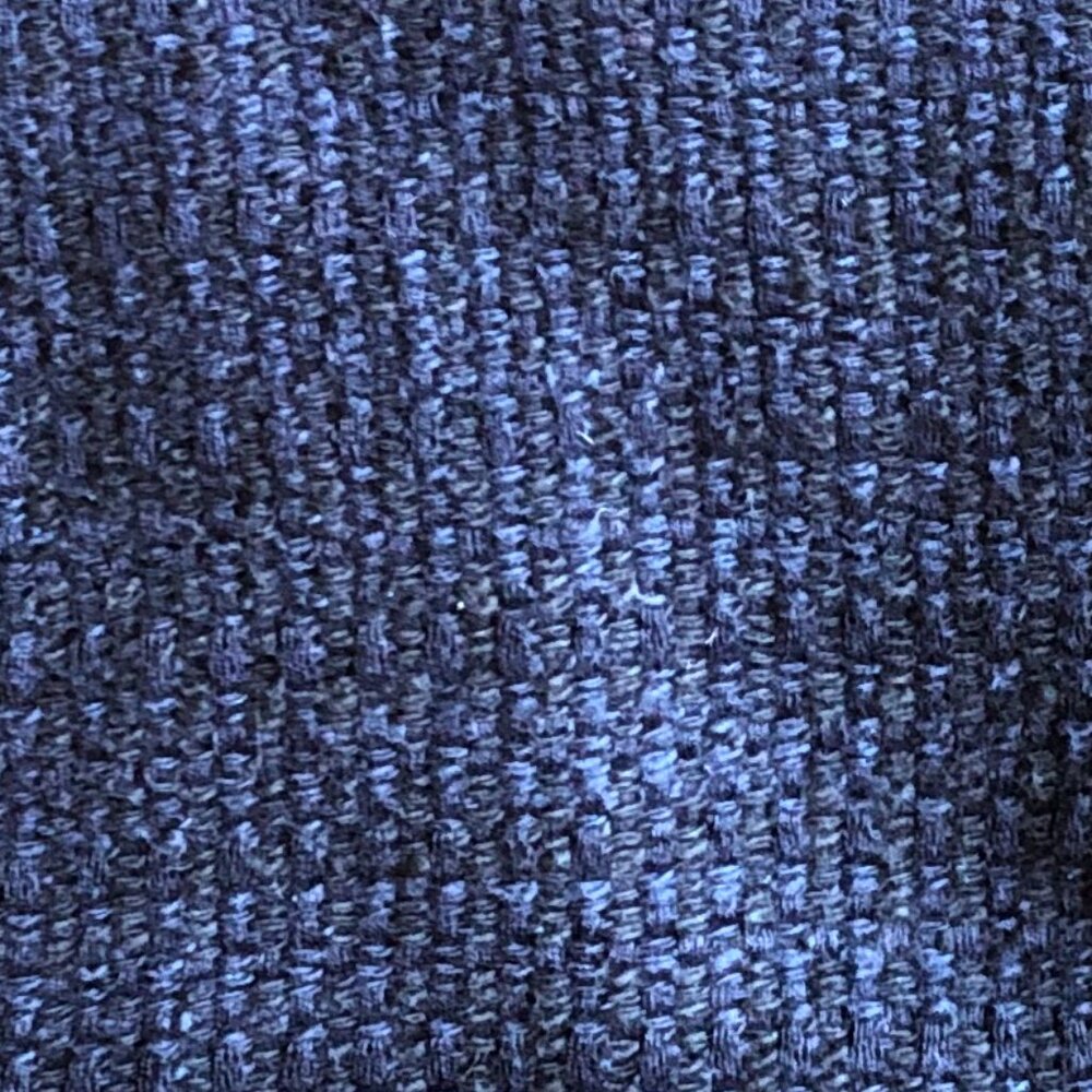 Ann Taylor Loft black/navy tweed mini skirt - Picture 4 of 4